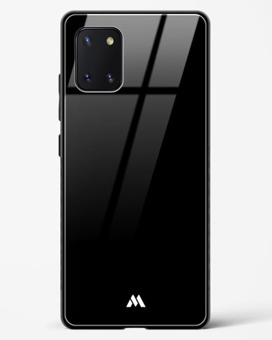 The All Black Glass Case Phone Cover-(Samsung)