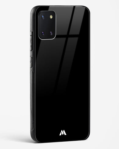 The All Black Glass Case Phone Cover-(Samsung)