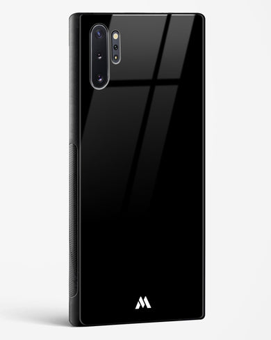 The All Black Glass Case Phone Cover-(Samsung)