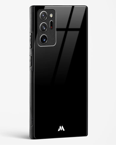 The All Black Glass Case Phone Cover-(Samsung)