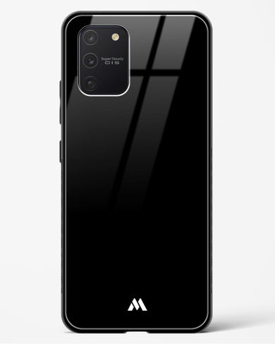 The All Black Glass Case Phone Cover-(Samsung)