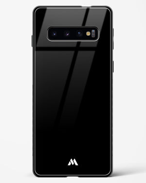 The All Black Glass Case Phone Cover-(Samsung)