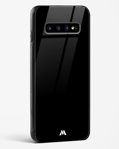 The All Black Glass Case Phone Cover-(Samsung)