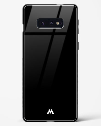 The All Black Glass Case Phone Cover-(Samsung)