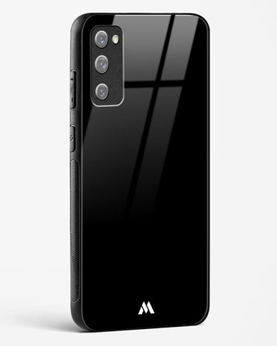 The All Black Glass Case Phone Cover-(Samsung)