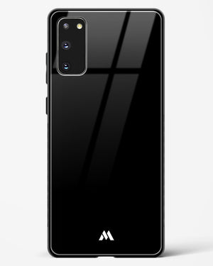 The All Black Glass Case Phone Cover-(Samsung)