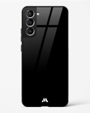 The All Black Glass Case Phone Cover-(Samsung)