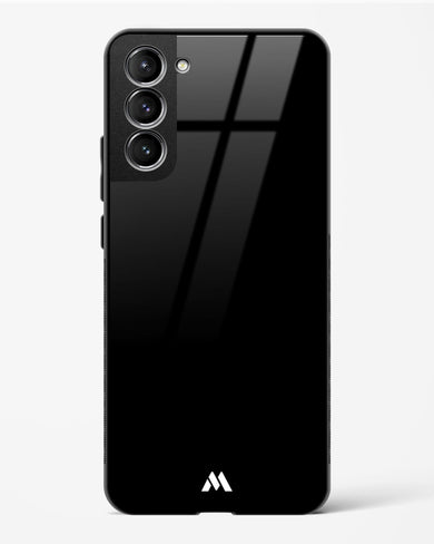 The All Black Glass Case Phone Cover (Samsung)