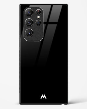 The All Black Glass Case Phone Cover (Samsung)