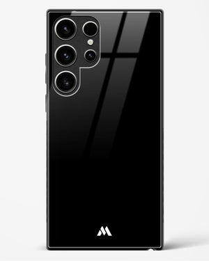The All Black Glass Case Phone Cover (Samsung)
