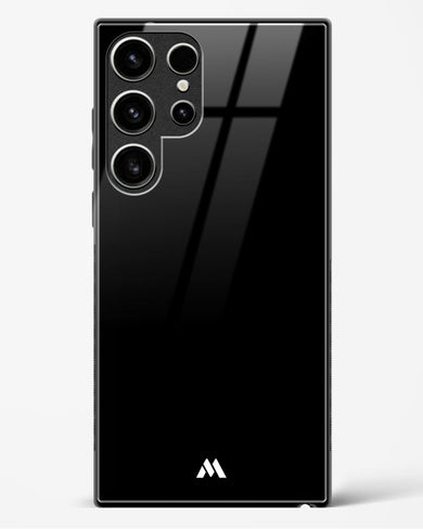 The All Black Glass Case Phone Cover (Samsung)