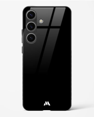 The All Black Glass Case Phone Cover (Samsung)