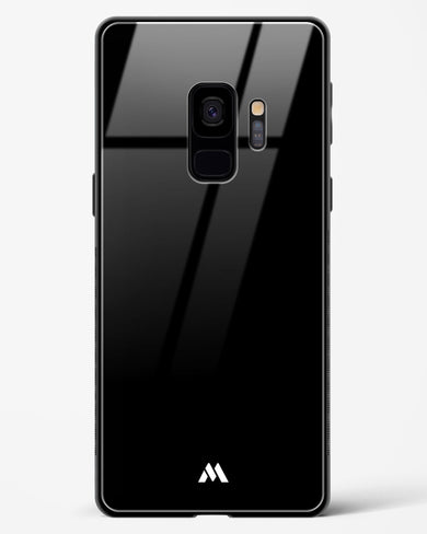 The All Black Glass Case Phone Cover-(Samsung)