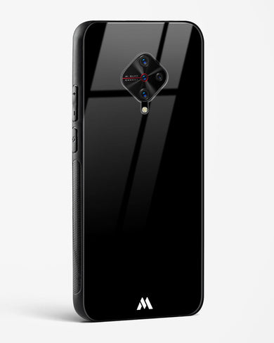 The All Black Glass Case Phone Cover (Vivo)