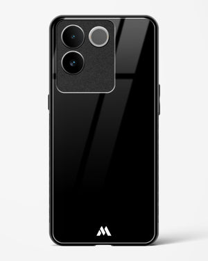 The All Black Glass Case Phone Cover (Vivo)
