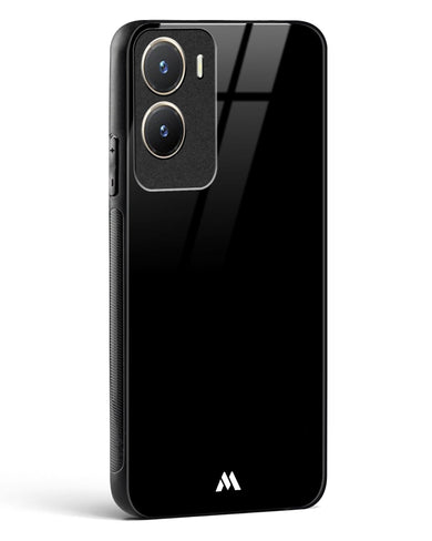 The All Black Glass Case Phone Cover (Vivo)