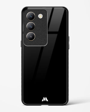 The All Black Glass Case Phone Cover (Vivo)