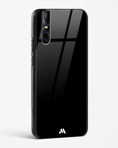 The All Black Glass Case Phone Cover-(Vivo)