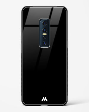 The All Black Glass Case Phone Cover (Vivo)