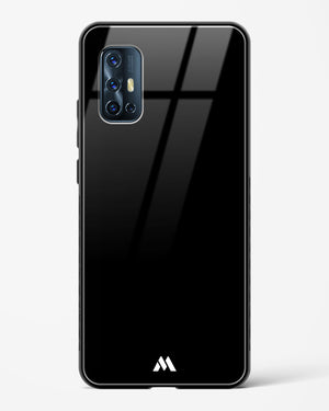 The All Black Glass Case Phone Cover (Vivo)