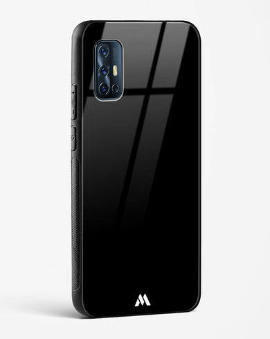 The All Black Glass Case Phone Cover (Vivo)