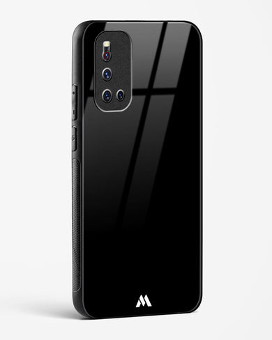 The All Black Glass Case Phone Cover (Vivo)
