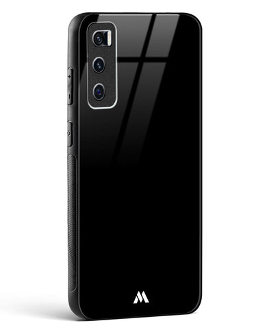 The All Black Glass Case Phone Cover-(Vivo)