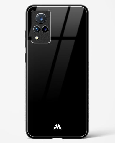 The All Black Glass Case Phone Cover-(Vivo)