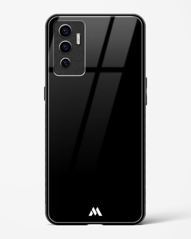 The All Black Glass Case Phone Cover (Vivo)