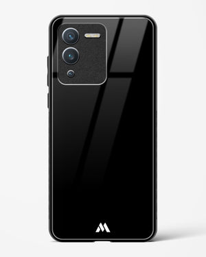 The All Black Glass Case Phone Cover-(Vivo)