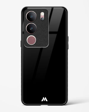 The All Black Glass Case Phone Cover (Vivo)