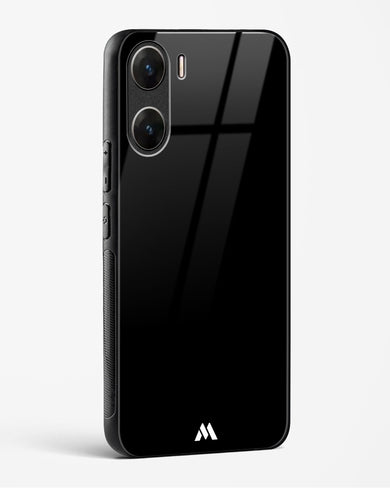 The All Black Glass Case Phone Cover-(Vivo)