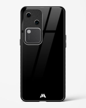 The All Black Glass Case Phone Cover (Vivo)