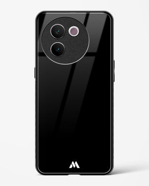 The All Black Glass Case Phone Cover (Vivo)