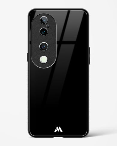 The All Black Glass Case Phone Cover (Vivo)