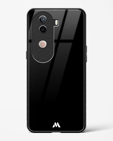 The All Black Glass Case Phone Cover (Vivo)