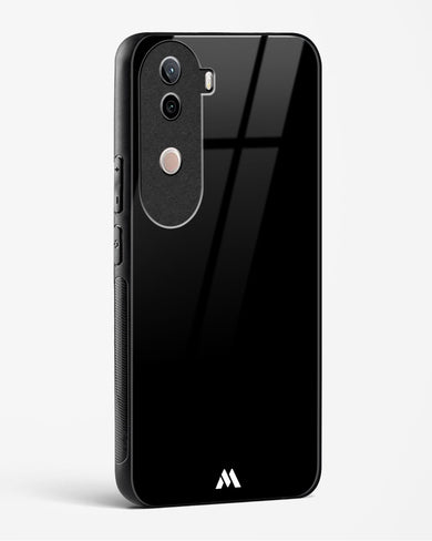 The All Black Glass Case Phone Cover (Vivo)