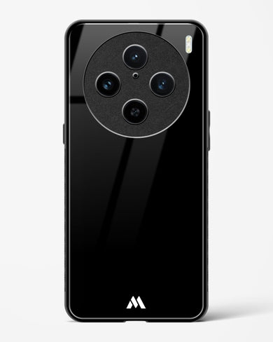 The All Black Glass Case Phone Cover (Vivo)