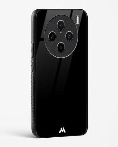 The All Black Glass Case Phone Cover (Vivo)