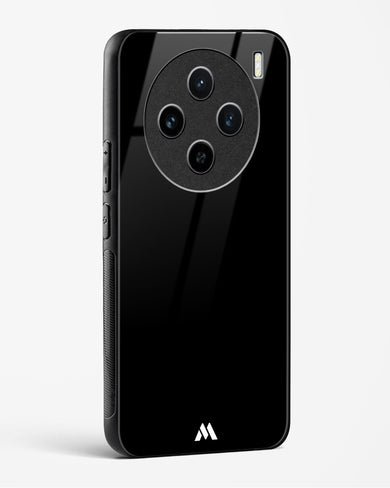 The All Black Glass Case Phone Cover (Vivo)