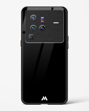The All Black Glass Case Phone Cover (Vivo)