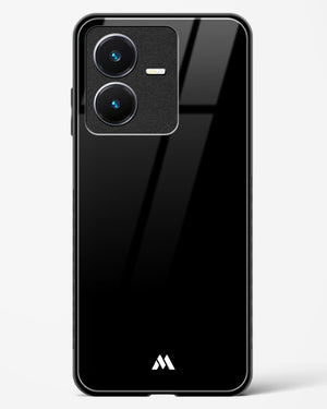 The All Black Glass Case Phone Cover-(Vivo)