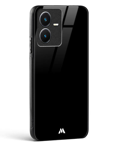 The All Black Glass Case Phone Cover-(Vivo)