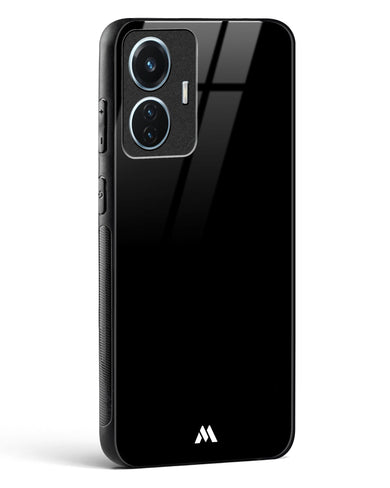 The All Black Glass Case Phone Cover (Vivo)