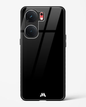 The All Black Glass Case Phone Cover (Vivo)