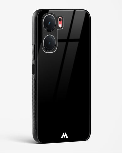 The All Black Glass Case Phone Cover (Vivo)