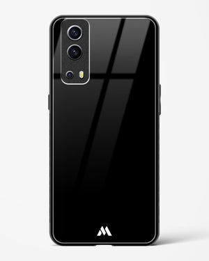 The All Black Glass Case Phone Cover (Vivo)