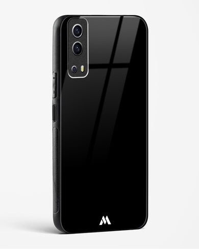 The All Black Glass Case Phone Cover-(Vivo)