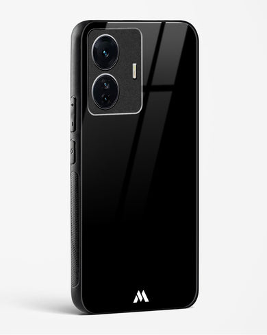 The All Black Glass Case Phone Cover (Vivo)