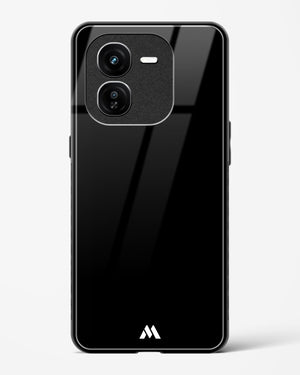 The All Black Glass Case Phone Cover (Vivo)